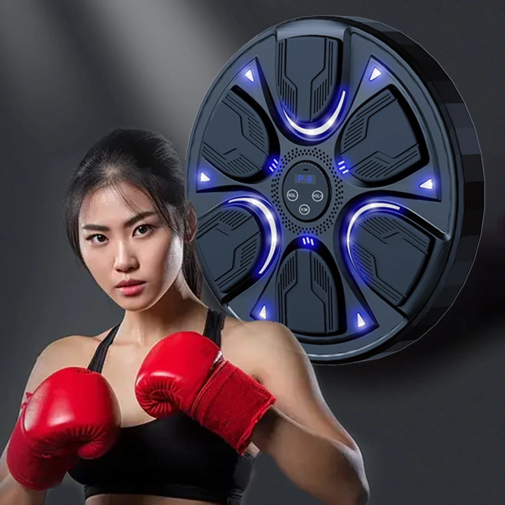 Music Boxing Machine Boxing Training Punching Equipment Link Smart Boxing Game for Kids Adults Home Exercise Boxing Equipment